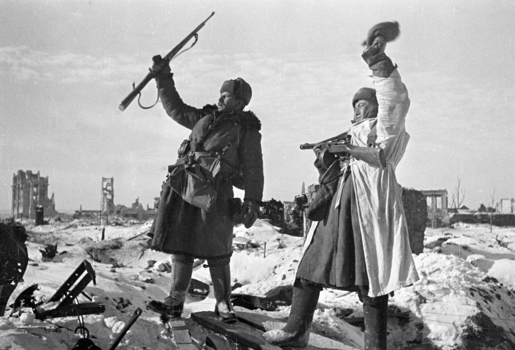 Сталинград, 31 января 1943 года. Г. Зельма / РИА Новости